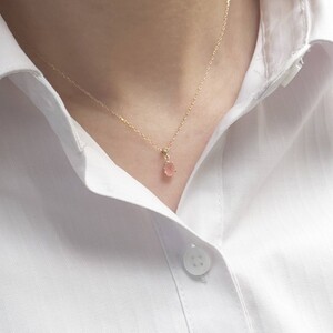 K10PG ロードクロサイト ダイヤモンド ペンダント S22(207878)K06002-G