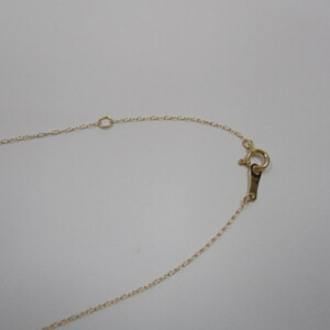 K18　あこや真珠3珠スルーペンダント（10）