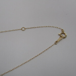 K18YG　あこや真珠（7.5-8mm珠）ダイヤモンド入りペンダント（27）