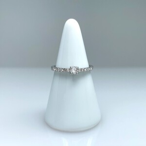 Pt950 天然ダイヤモンドリング IB-F010624