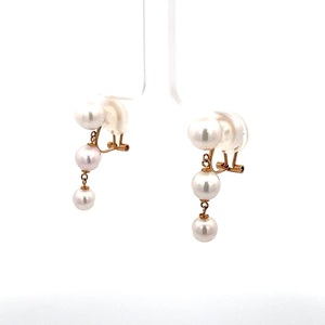 K10YG　アコヤパール　イヤリング　S29（685561）K06009-H