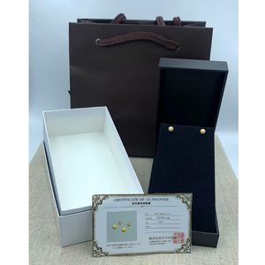 APE4943 K18YG 5mm FBピアス