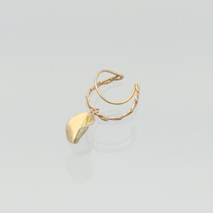 K18　花びら　イヤーカフGD-3092EC