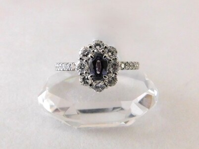 【ふるなび限定】【一点もの】アレキサンドライト（0.43ct）ダイヤモンドプラチナリング　J10　K06084-H　FN-Limited-SP