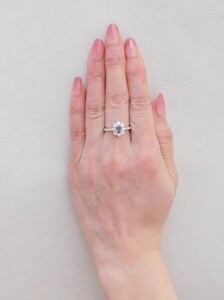 【ふるなび限定】【一点もの】アレキサンドライト（0.43ct）ダイヤモンドプラチナリング　J10　K06084-H　FN-Limited-SP