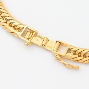 K18 喜平 12面トリプル ネックレス 50ｇ 50cm 造幣局検定刻印入 キヘイ チェーン 中折れ金具 メンズ レディース　TK5050