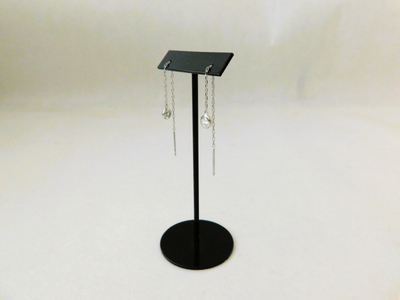 Pt900【D SI EX H&C】ダイヤモンドチェーンピアス　トータル0.2ct　K06056-H