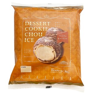 【期間限定】【シャトレーゼ】大人の贅沢デザート DESSERTクッキーシューアイス〈3種24個入〉