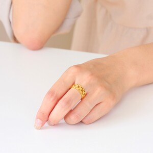 K24(THG) 矢絣模様リング S-3792