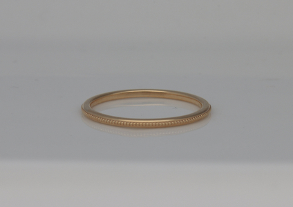 K18鍛造リング　センターミル 9000111188