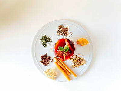 ホットワインティーバッグ　with 南部茶　3袋セット