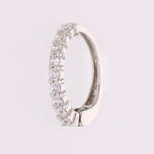 【ジュエリーの街、山梨県甲府市】ダイヤ0.20ct Pt900ピアリング　E4261P