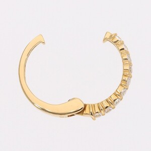 【ジュエリーの街、山梨県甲府市】ダイヤ0.20ct K18ピアリング　E4261Y