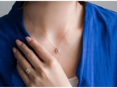 Rainbow light Opal ネックレス 207363