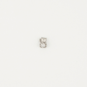 【置物】Pt999 純プラチナ(約0.5g)　ミニピュア(R)プラチナの招き猫（SH-0006）