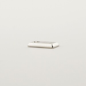 【置物】Pt999 純プラチナ(約0.3g)　ミニピュア(R)　プラチナの延べ棒（SH-0016）