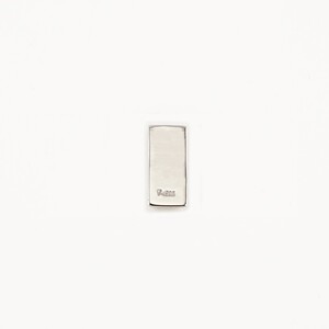 【置物】Pt999 純プラチナ(約1.0g)　ミニピュア(R)　プラチナの延べ棒（SH-0018）