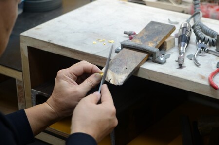 【置物】Pt999 純プラチナ(約1.0g)　ミニピュア(R)　プラチナの延べ棒（SH-0018）