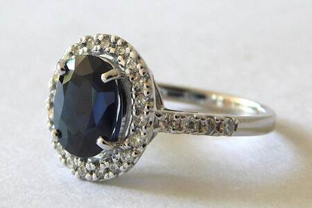 【ふるなび限定】【一点もの】Pt950　サファイア（2.724ct）ダイヤモンドリング　M26　K06158-H　FN-Limited-SP