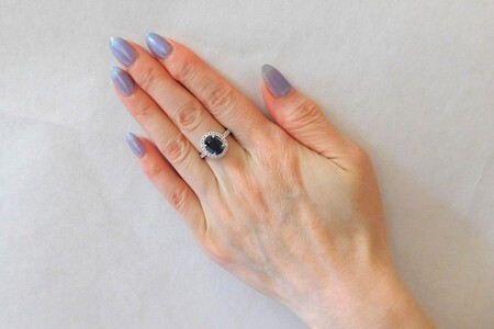 【ふるなび限定】【一点もの】Pt950　サファイア（2.724ct）ダイヤモンドリング　M26　K06158-H　FN-Limited-SP