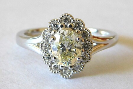 【ふるなび限定】【一点もの】Pt950　ベリーライトイエローダイヤ（1.027ct）リング　M21　K06153-H　FN-Limited-SP