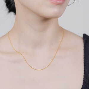 【甲府ジュエリー】K18 チェーン ネックレス(79700525)