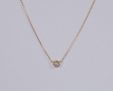 【甲府ジュエリー】K18　ダイヤ　0.04ct　ネックレス（73305830）