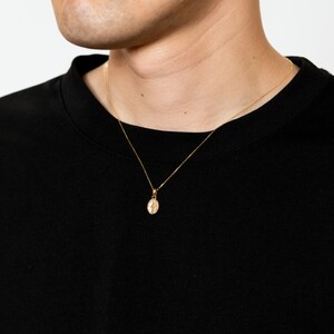 K24 マリア メダイ 純金 ゴールド ペンダント ネックレス 小 HH19775