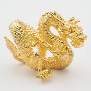 【ふるなび限定】【置物】純金(K24)製　天翔龍　HO-000125　FN-Limited-SP