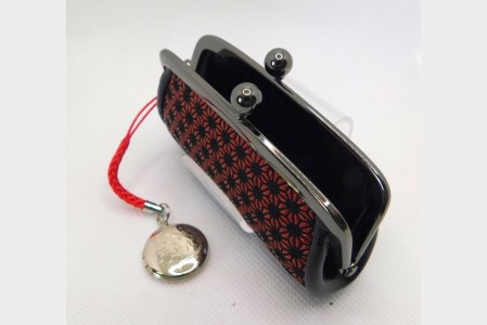 甲州印伝 印鑑ケース 角ドル入 セット 赤 山梨県甲府市 ふるさと納税サイト ふるなび