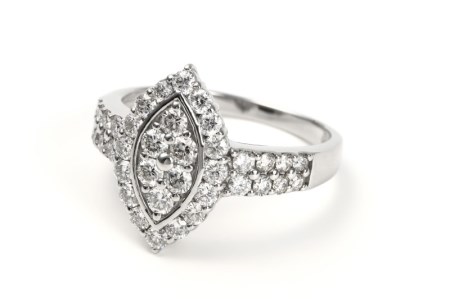 プラチナ ダイヤモンドリング　P2753DI-P