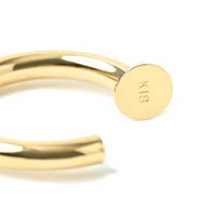 【即納】K18　Moon/ムーン イヤリング 11018