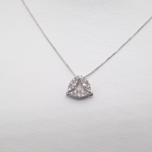 ジュエリー産地甲府 PT 2WAYダイヤモンドネックレス0.20ct 82025