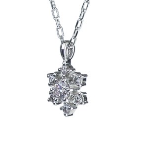 プラチナ　ダイヤモンド0.12ｃｔペンダント　PNI-101PTNW