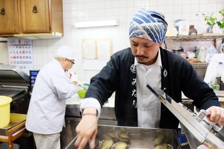 国産黒あわび使用 肝つきあわび煮貝 3~6個入り(約350g)