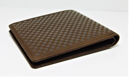 甲州印伝オリジナルブランド 「INISHIE（いにしえ）」札入9902 茶革