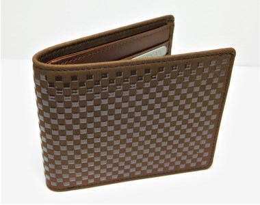 甲州印伝オリジナルブランド 「INISHIE（いにしえ）」札入9902 茶革