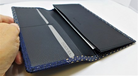 甲州印伝オリジナルブランド「庵(いほり)」 束入8211 K0365-G