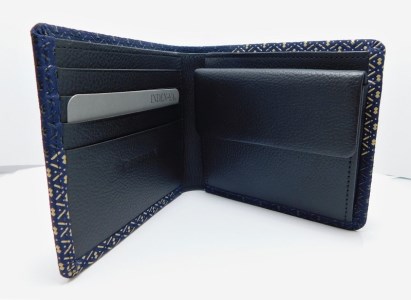 甲州印伝オリジナルブランド「庵(いほり)」 札入8214 K0368-G