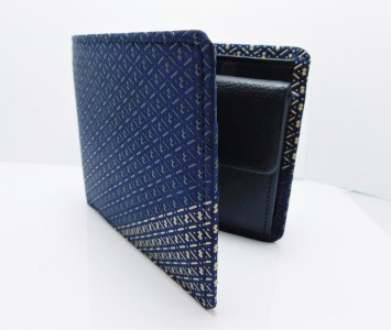 甲州印伝オリジナルブランド「庵(いほり)」 札入8214 K0368-G