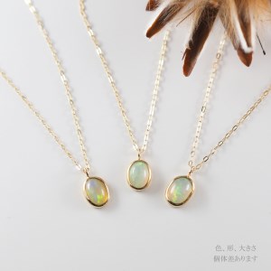 K10 Aurora/オーロラ オパール ネックレス 10616