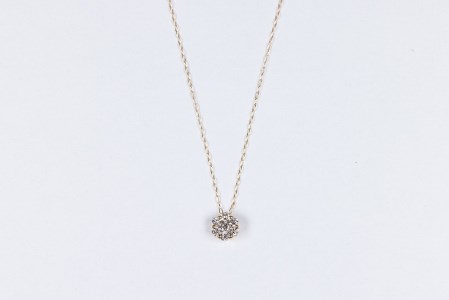 K18YG ダイヤモンドネックレス DYM-N-YG