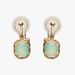 オパールイヤリング　管理番号685618