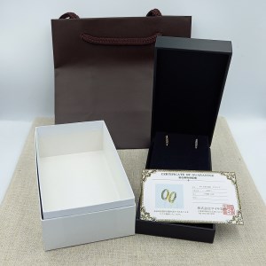 K18/PTコンビ　鎖模様 イヤリング/イヤーカフ　AE173