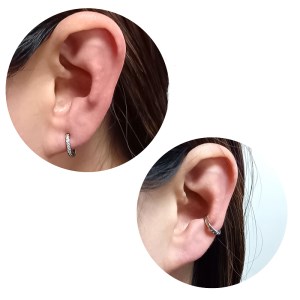 Pt  ダイヤモンド イヤリング/イヤーカフ　AE177PT　