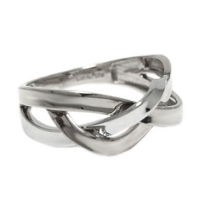 PT900プラチナ地金デザインリング 33604-3