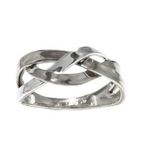 PT900プラチナ地金デザインリング 33604-3