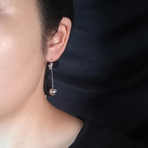 PT　丸玉10mmボール　フックピアス　APE5023PT