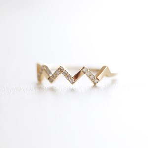 K10YG ダイヤモンドリング　S-4232