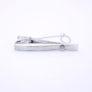 シルバー925 ネクタイピン ダイヤ付き No25｜山梨県甲府市｜ポイント制